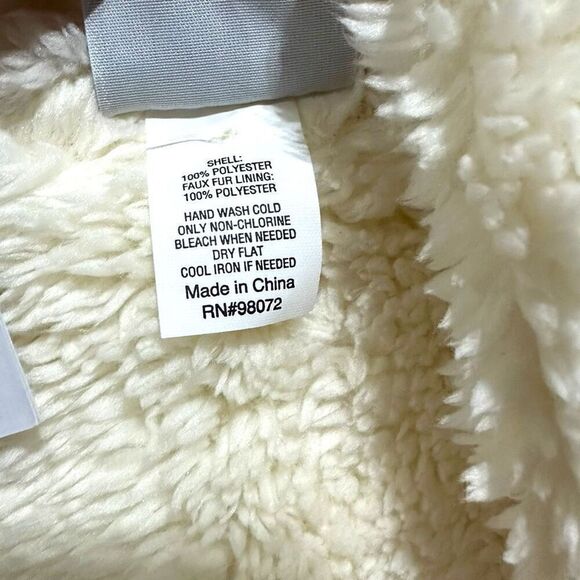 Sonoma Women’s Fur lined Hand warmer - ivory - Picture 6 of 7